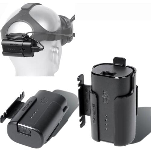 Battery Case Storage Dust Pad FPV Goggles V2 Battery Back clip Holder Bag for DJI FPV Goggles V2 Accessories
