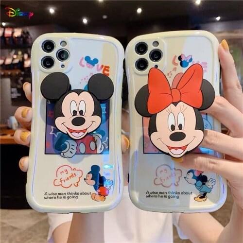 2021 Disney cartoon Mickey Minnie Phone Case cover For iphone 12 pro max 11 8 7 6 s XR PLUS X XS SE 2020 mini couple case
