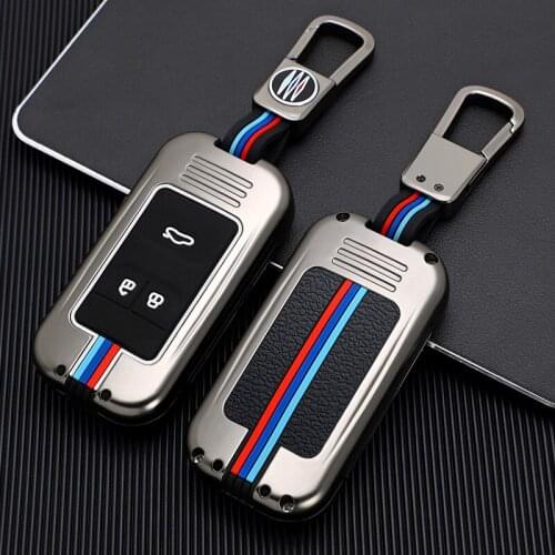 Car Key Cover For Chery Tiggo 8 7 5X 2019 2020 Smart Keyless Remote Fob Protect Case Keychain Car-Styling Holder Accessories