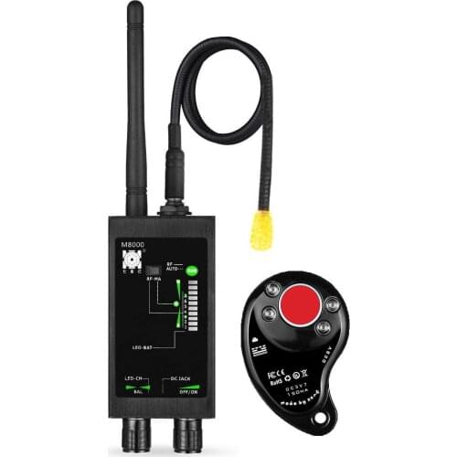 M8000 hotel home car camera protection privacy detector radio frequency signal detector anti spy eavesdropper