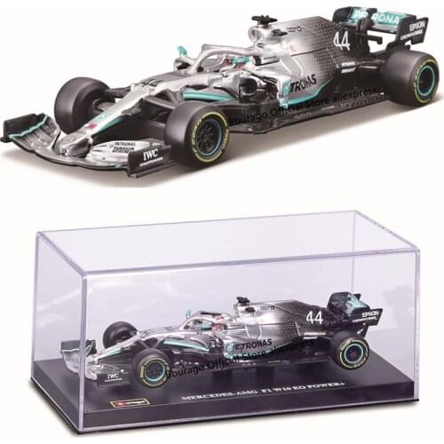 Bburago 1:43 Mercedes-AMG F1 W10 EQ Power+ 2019 NO44 Alloy Luxury Vehicle Diecast Cars Model Toy Collection Gift