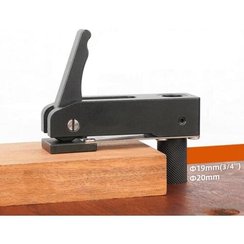 20mm Woodworking Desktop Press Fast Manual Aluminum Alloy Pressing Plate Woodworking Machinery Accessories DIY Clamping