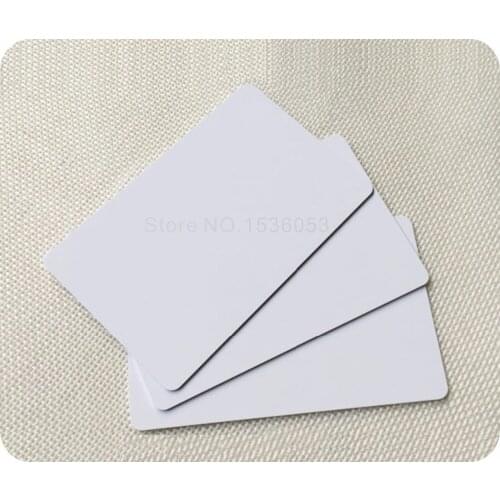 RFID UHF White Card UHF PVC Tag for Windshield/VIP Card- Samples