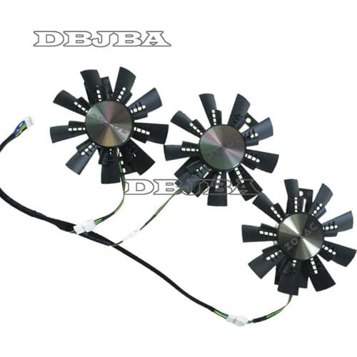 3PCS GA92S2U ZOTAC GTX 1070 1070Ti GTX 1080 AMP Extreme Video Card Cooling Fan