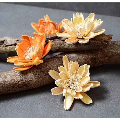 3pcs/8-10cm,Handmade Dried Graft flower head,Nature materials Eternal flower head for wedding party home decoration accessories
