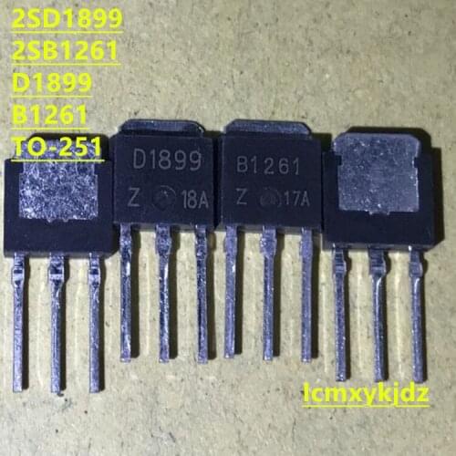 5Pai'r/Lot , 2SB1261Z- B1261 2SD1899-Z D1899 1Pair(2SB1261+5PCS+ 2SD1899+5PCS) ,New Original Product New original fast delivery