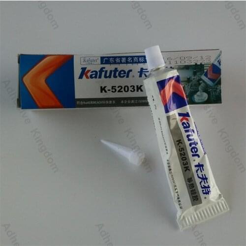 5pcs Kafuter 80g K-5203K RTV thermal silicone LED heat silicone thermal conductivity 1.2 white