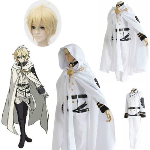 Anime Seraph Of The End Vampire Reign Cosplay Costumes Mikaela Hyakuya Cosplay Costume Halloween Party Owari No Seraph Cosplay