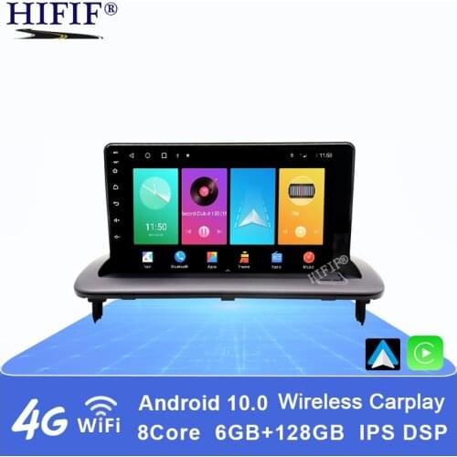 128G Android 10 Car Radio For Volvo S40/C30/C70 2004-2013 Multimedia Player 4G WIFI Bluetooth Camera GPS DSP Carplay DVD