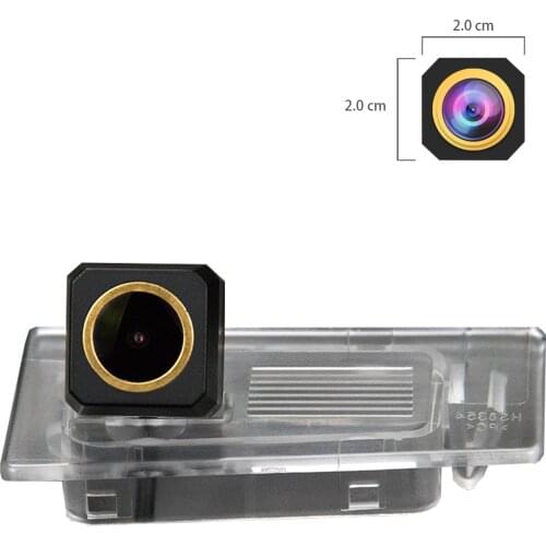 Misayaee Golden HD Car Rear View Reverse Camera Plate Light for Hyundai Solaris Sedan HC 2017 2018 2019
