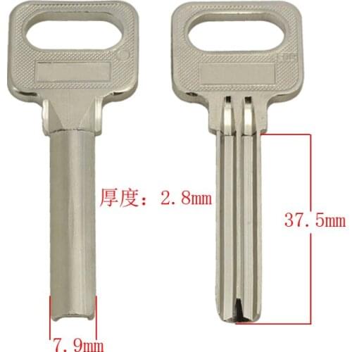 B055 House Home Door Empty Key blanks Locksmith Supplies Blank Keys 15 pieces/lot