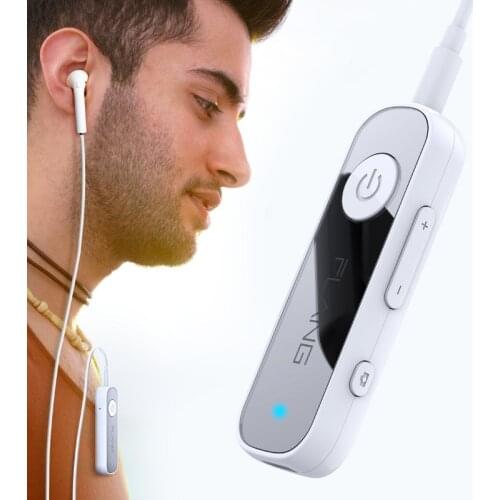 Bluetooth 5.0 Receiver 3.5mm AUX Jack Wireless Audio Adapter Stereo Handsfree Call & Mic Clip Bluetooth Car Kit for Speaker