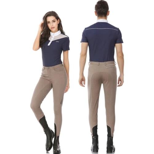 Horse Riding Pants Women Men Unisex Equestrian Clothes Tights Full Silicone Chaps Horser Rider Clothing Sport Leggings Trousers