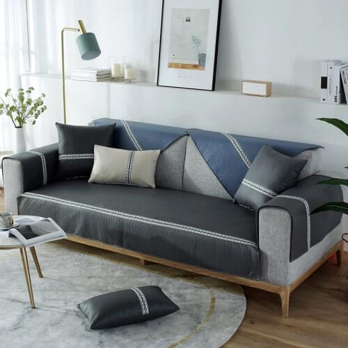 Waterproof Pets Sofa Cover Imitation Leather Sofa Cushion Non-stick Hair Pet Non-slip Sofa Towel Home Furniture Protector Case