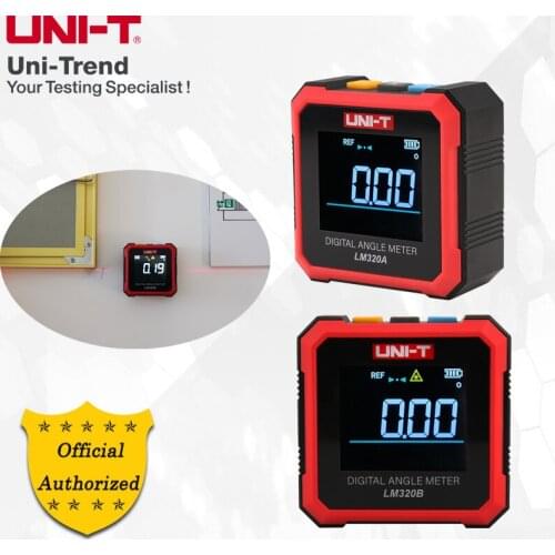 UNI-T LM320A LM320B Digital Display Angle Meter Woodworking/building horizontal angle relative angle inclination measurement