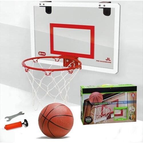 Kids Mini Basket Ball Board Toy Set Children Hanging Basketball Hoop Indoor Door Wall Mounted Shot Sport Trainer Toy Boy Gift