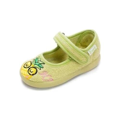 Home slippers for girl with pineapple Zapy