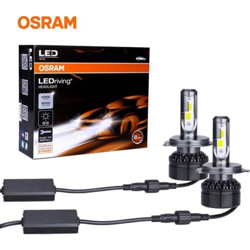 OSRAM 9012 HIR2 HB2 9005 9006 HB4 HB3 h7 led Car Bulb 6000K White H4 LED H11 H1 light 12v automotivo Auto LED Car Headlight Bulb