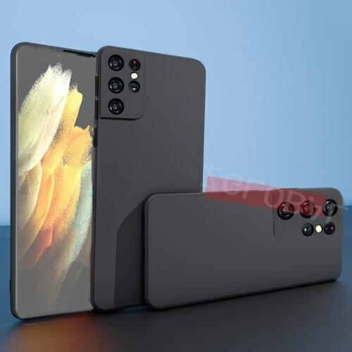 New Design Case For Samsung S21 Ultra Plus Phone Cover Slim Soft Silicone Funda For Galaxy S21 Ultra