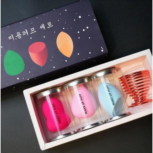 New Beauty Egg Super Soft Sponge Powder Blender Smooth Foundation Blending Puff Makeup Applicator Makeup Sponge Puff