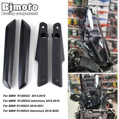 R 1200 GS 13-19 Motorcycle Windshield Windscreen Trim Outer Bracket Holder Strip For BMW R1200GS Adv 2014-2019 R1250GS 2018-2021