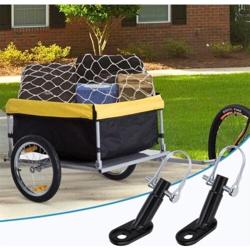 Bicycle Trailer Coupler Hitch Bike Couplers Mount Adapter Baby Pet Sundries Bicycle Trailer Accessories Traction Trailer#0814g30