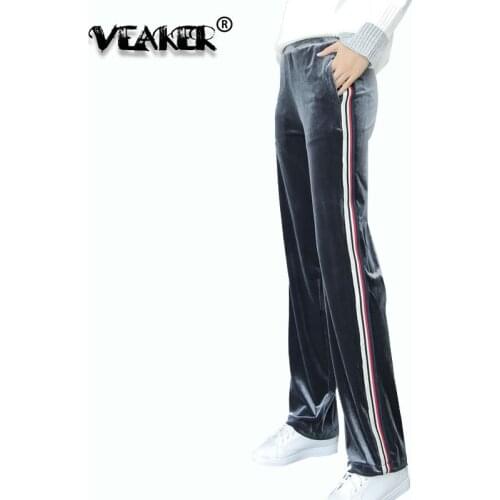 VEAKER Women's Corduroy Trousers