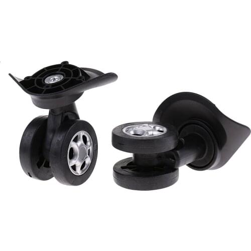 2x Suitcase Luggage Accessories Wheels Trolley Caster Wheel Universal Swivel Travel Luggage Accessories