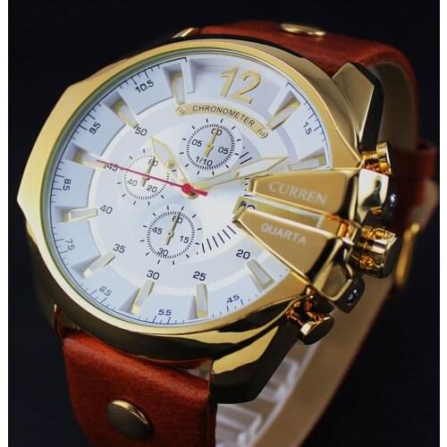 2018 Man Luxury Brand CURREN Watches Style Fashion Watches Super Men Women Mens Watch Retro Quartz Relogio Masculion For Gift