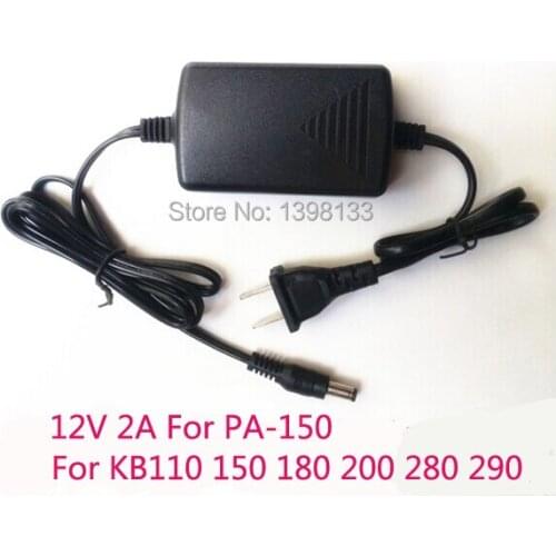 12V AC Adapter for Yamaha PA150 PA-150 keyboard KB-100 KB-110 KB-150 KB-155 KB-160 KB-180 KB-190 KB-200 KB-210 KB-220 KB-280