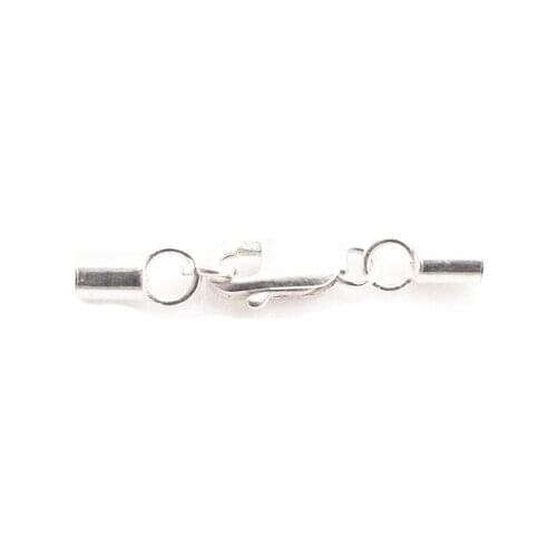Beadsnice new european style 1.5mm jewelry end caps with lobster clasp ID25294