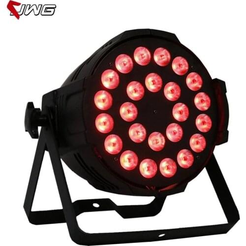 Free Shipping 24x10w Led Par Light RGBW 4in1 DMX Professional Lighting Indoor Stage Lights DJ Equipment Par Led