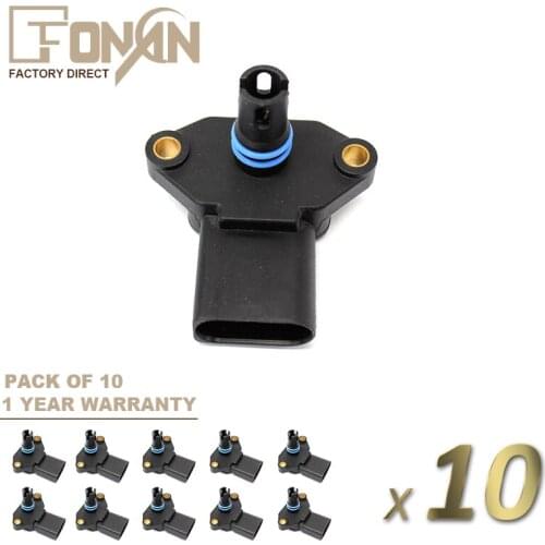 MAP Intake Manifold Absolute Pressure Sensor For 93-05 VW Golf 036906051 0279980411