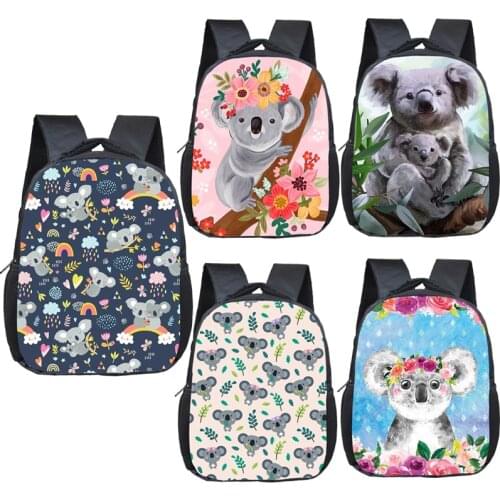 Kawaii Animal Koala Backpack Children School Bags Kids Kindergarten Bag Baby Toddler Bag Boys Girls School Backpacks Gift