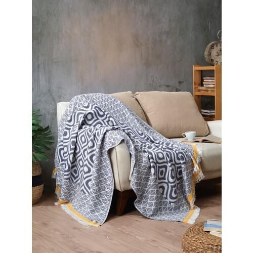 She & co Cotton Tv Blanket 130x170 cm