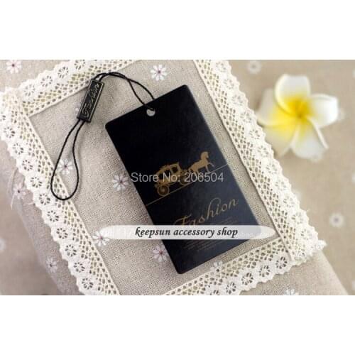 Customized/custom hang tags cloth printed hang tag hang tags labels for clothes/clothing personized dh11030