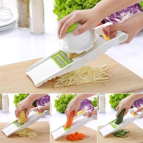Mandoline Slicer Vegetable Cutter With Steel Blade Potato Peeler Carrot Cheese Grater Vegetable Slicer Fruit Peeler Kitchen Tool