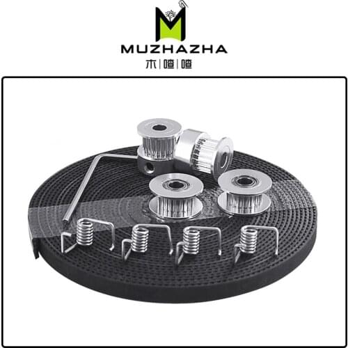 Torsion Springs Pulley Set Gt2 Timing Belt Replacement Kit Accessories Screws Idlers Tool Parts For 3D Printers Linear Motors