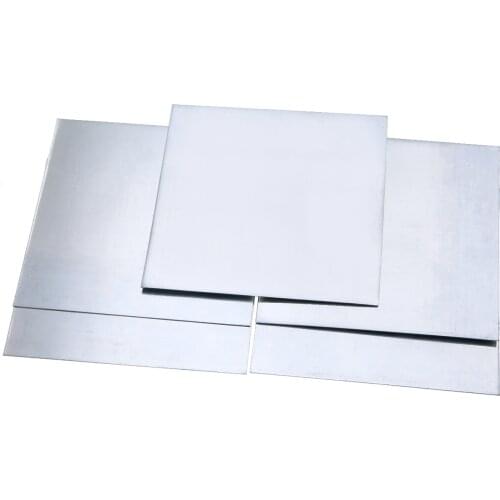5pcs High-purity Pure Zinc Zn Sheet Plate 0.5mm Thickness Metal Foil 100mmx100mm For Power Tools