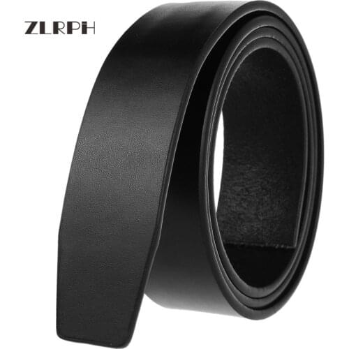ZLRPH New style men high quality genuine leather belt luxury designer belts men cowskin fashion Strap male Jeans for man cowboy