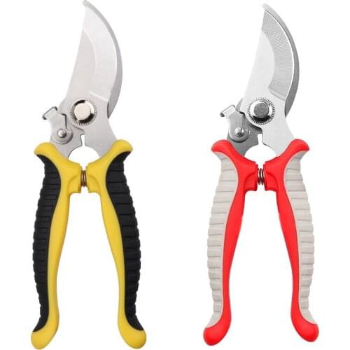 Garden Pruning Shears 7.5in Tree Trimmer Ergonomic Gardening Tool Non-slip and Labor Saving Manual Pruning Shears Tree Branch