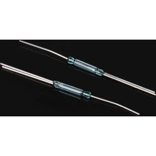 10 Pcs 2.5X14mm 4W 3 Pin Glass Reed Relay Magnetic Switches N/O N/C SPDT 37MB