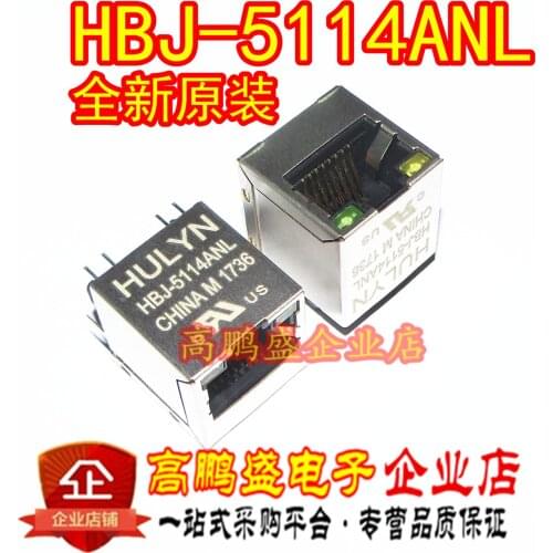 100% Original New In stock RJ45,RJ45,HBJ-5114ANL