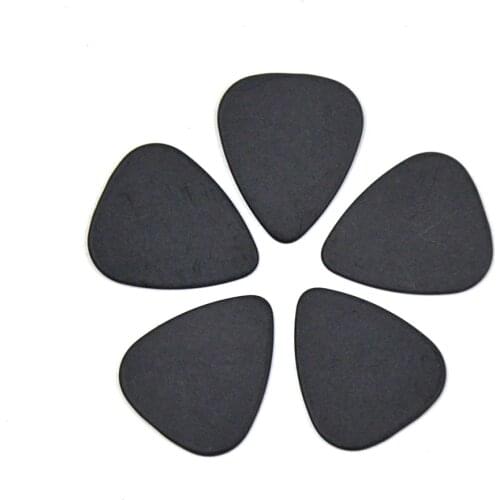 Lots of 100pcs Black Ultra Heavy 1.5mm Gauge Delrin Guitar Bass Picks Plectrums