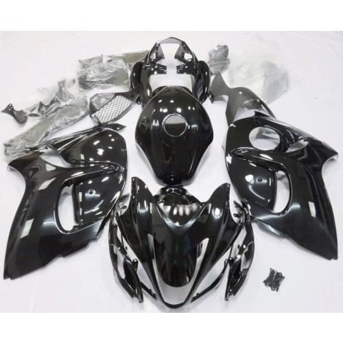2021 WHSC Wholesale Motorcycle Accessories Body Kit For SUZUKI Hayabusa 2008 Fairing Kit black