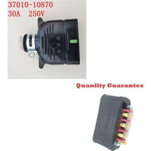 37010-10870 30A 250V FEMALE AC BATTERY CHARGER PLUG FORKLIFT CONNECTOR