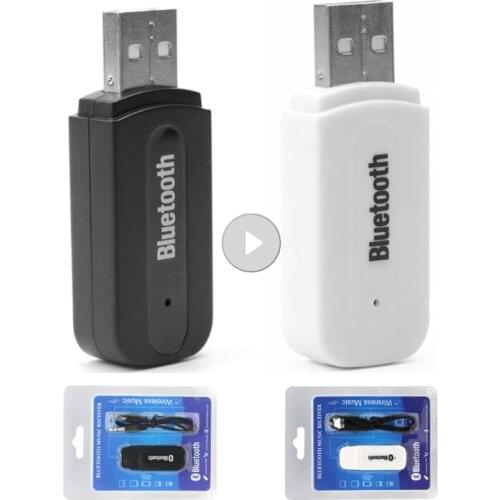 Bluetooth Audio Receiver Adapter Wireless Music A2DP Dongle With 3.5mm Jack AUX Transmitter USB Charging Portable Audio Video