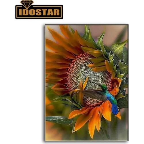 Full Square/Round Drill 5D DIY Diamond Painting "Birds and flowers" Embroidery Cross Stitch 3D Home Decor