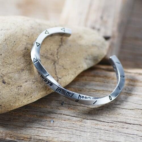 Lovers love Viking war Bracelet forever in my heart Viking Bracelet Wristband Bracelet mens jewelry