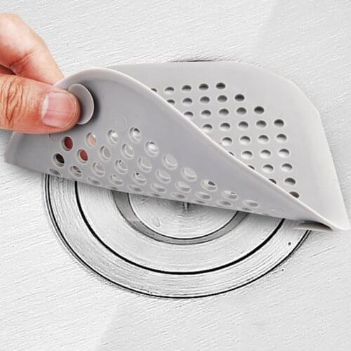 Household Silicone kitchen sink filter shower floor drain cover sewer drain sink anti clogging filter bathroom accessories